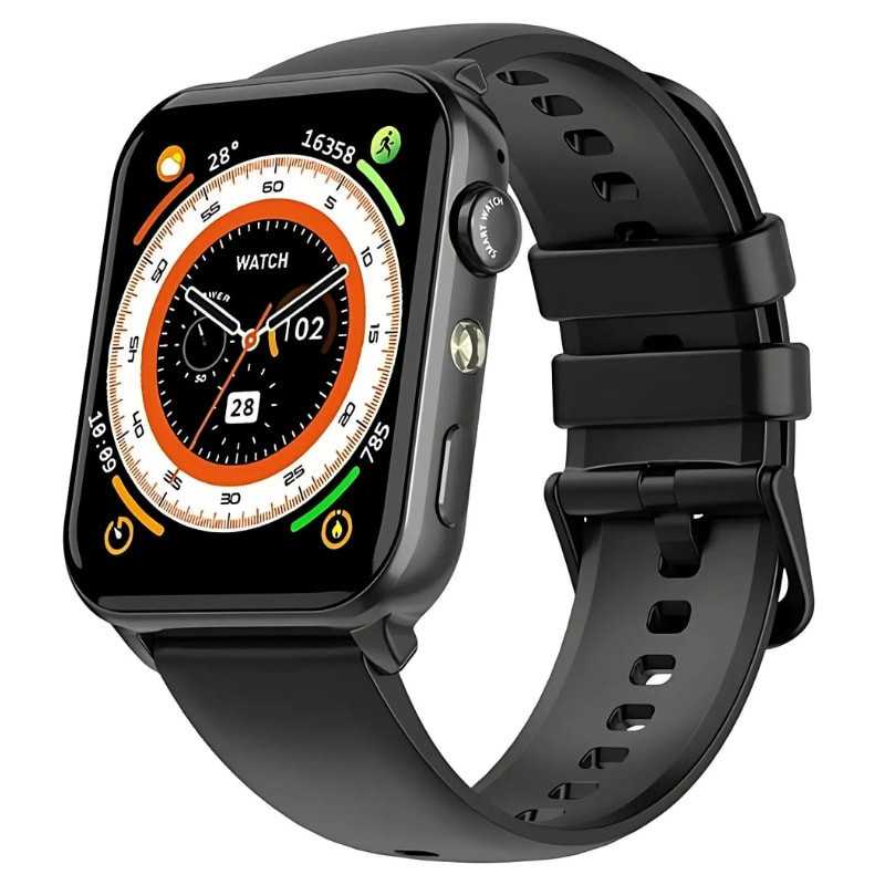 Montre Connectée Blackview R30 Max avec Lampe Torche LED – Noir